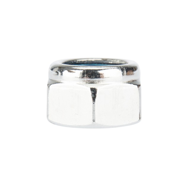 Гайка самоконтрящаяся DIN 985, с нейлоновым кольцом, M12 короб (25 шт/уп) KRANZ Гайка самоконтрящаяся DIN 985, с нейлоновым кольцом, M12 короб (25 шт/уп) KRANZ