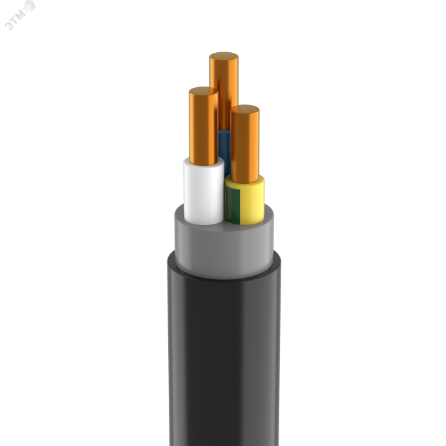 Кабель силовой ВВГнг(А)-LS-хл 3х2.5ок(N,PE)-0.66