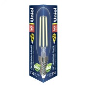 Лампа светодиодная для холодильников и вытяжки прозрачная LED-Y25-5W/3000K/E14/CL GLZ04TR Теплый белый свет (3000K) Картон