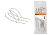 Хомут 3,6х120мм нейлон (белый) (25 штук) TDM