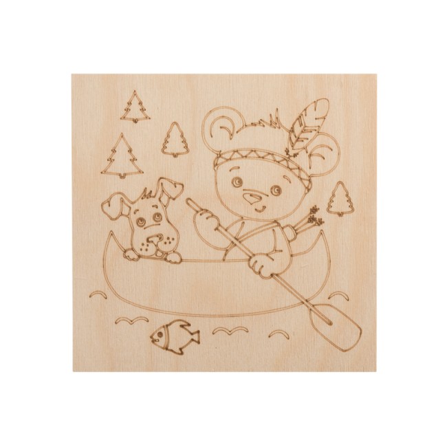 Доски для выжигания «Мишки», 150х150мм, 5 шт., пакет REXANT Доски для выжигания «Мишки», 150х150мм, 5 шт., пакет REXANT