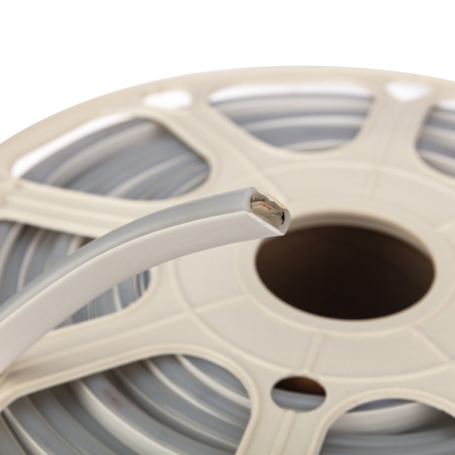 Гибкий неон SMD 8х16 мм, двухсторонний, желтый, 120 LED/м, бухта 100 м (с комплектом подключения) Гибкий неон SMD 8х16 мм, двухсторонний, желтый, 120 LED/м, бухта 100 м (с комплектом подключения)