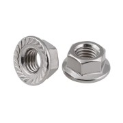 Гайка шестигранная с фланцем М8 DIN 6923 оцинк. (уп.200шт) Tech-Krep/Zitar 141612