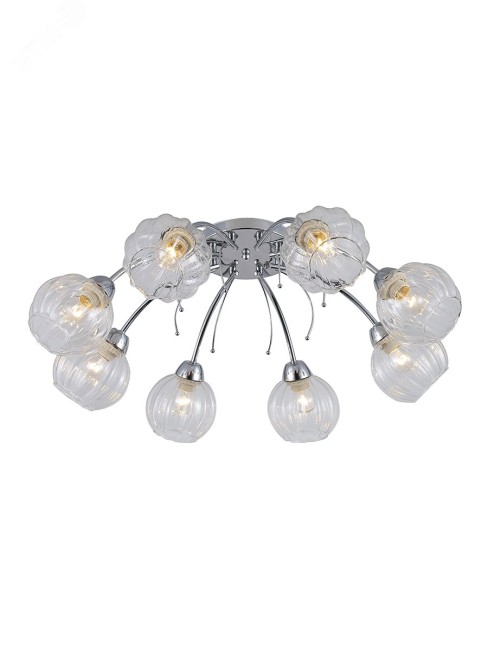 Люстра  Rivoli Veronica 9085-308 8 * Е27 40 Вт модерн