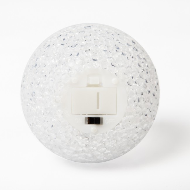 Фигура светодиодная Снежок, RGB, 8 см Фигура светодиодная Снежок, RGB, 8 см