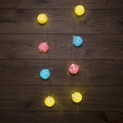 Гирлянда светодиодная Карамельки 1.5 м, прозрачный ПВХ, 10 LED, теплый белый, питание 2 х АА (батарейки не в комплекте) Гирлянда светодиодная Карамельки 1.5 м, прозрачный ПВХ, 10 LED, теплый белый, питание 2 х АА (батарейки не в комплекте)