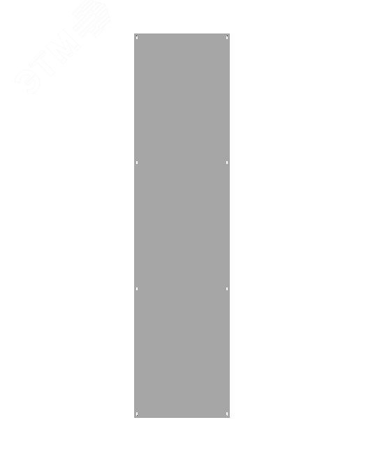 Боковая панель (2шт) для ВРУ-1 и ВРУ-2            (2000хШх450) Unit S сварная IP54 EKF PROxima