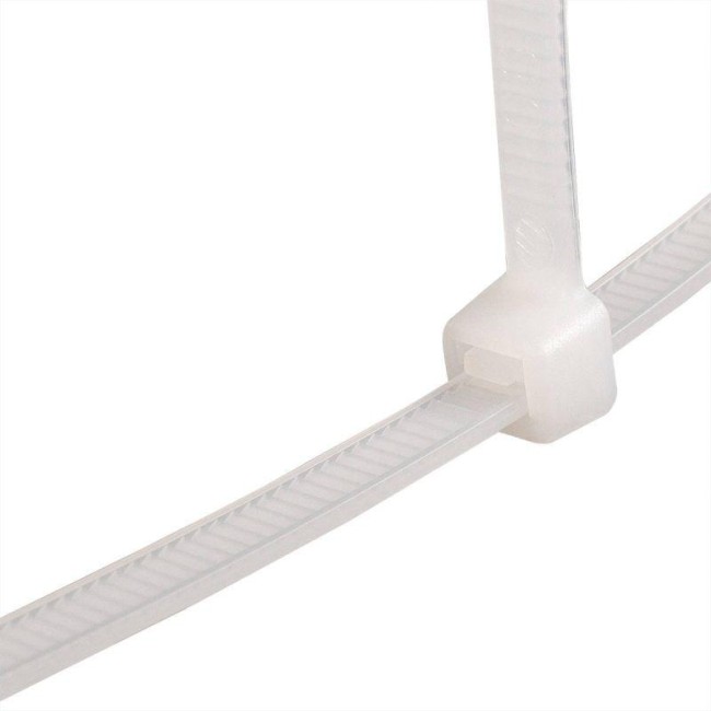 Хомут кабельный КСС 5х400 нейл. бел. (уп.100шт) Fortisflex 49787