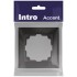Рамка 1-м СП Accent 6-501-05 антрацит Intro Б0063750 Рамка 1-м СП Accent 6-501-05 антрацит Intro Б0063750