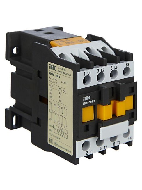 Контактор КМИе-10910 9А 230В/АС3 1НО GENERICA KKME11-009-230-10