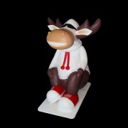 Декоративная объемная фигура Лось Mod-1 120 см (цвет на выбор) Декоративная объемная фигура Лось Mod-1 120 см (цвет на выбор)