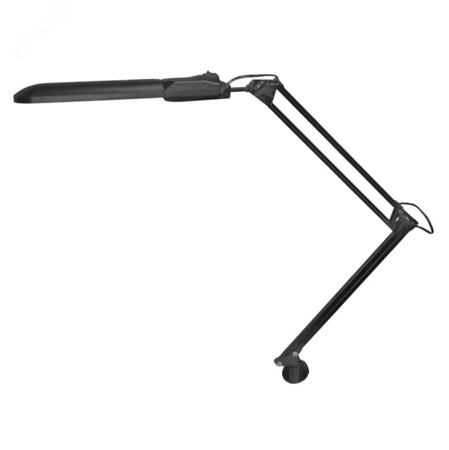 Светильник люминесцентный Дельта черный кронштейн 11w ЭПРА Светильник люминесцентный Дельта черный кронштейн 11w ЭПРА