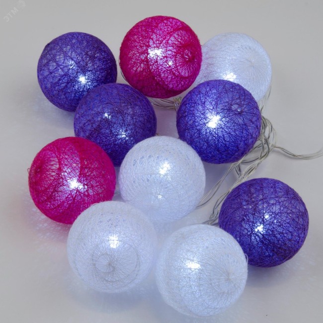 Гирлянда ULD-S0200-010/STB/2AA WHITE IP20 TANGLES-1