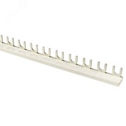 Шина соединительная типа FORK однофазная 100А 54 модуля Шина соединительная типа FORK однофазная 100А 54 модуля