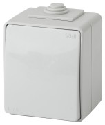 Переключатель IP65, 10АХ-250В, ОУ, Эра Эксперт, серый,11-1603-03 Переключатель IP65, 10АХ-250В, ОУ, Эра Эксперт, серый,11-1603-03