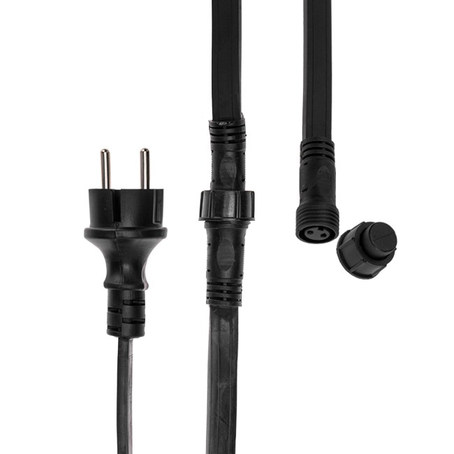 Набор Белт-Лайт 10 м, черный каучук, 30 ламп, цвет Белый, IP65, соединяется Набор Белт-Лайт 10 м, черный каучук, 30 ламп, цвет Белый, IP65, соединяется