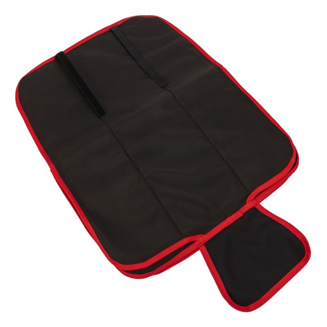 Накидка защитная под детское автокресло со спинкой и карманом