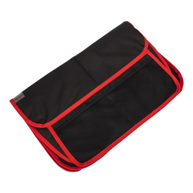 Накидка защитная под детское автокресло со спинкой и карманом