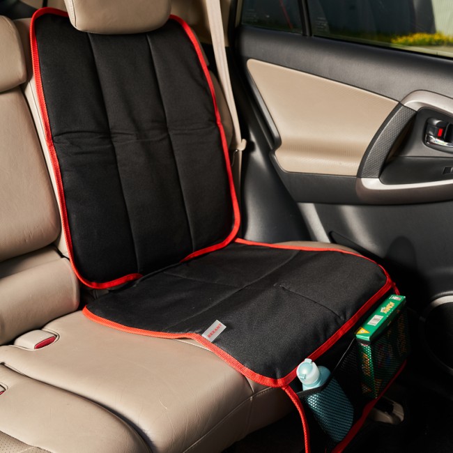 Накидка защитная под детское автокресло со спинкой и карманом