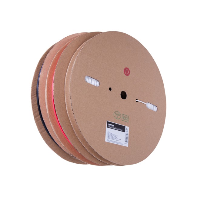 Трубка термоусаживаемая ТУТ нг 12,0/6,0мм, черная (бухта 100м) REXANT Трубка термоусаживаемая ТУТ нг 12,0/6,0мм, черная (бухта 100м) REXANT