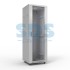 Шкаф напольный 19" серии Standart 22U 600х800мм, передняя и задняя дверь перфорация, RAL 7035 (состоит из 2 частей) REXANT