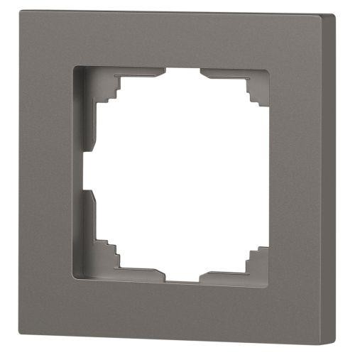 Рамка 1-м СП Accent 6-501-09 титан Intro Б0063769 Рамка 1-м СП Accent 6-501-09 титан Intro Б0063769