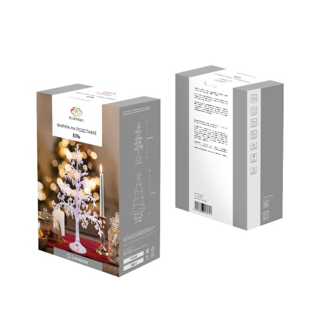 Фигура на подставке Ель 51 см Фигура на подставке Ель 51 см