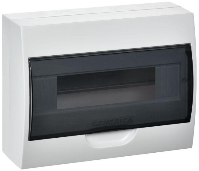 Бокс ЩРН-П-12 мод. навесной пластик IP41 GENERICA MKP12-N-12-41-G Бокс ЩРН-П-12 мод. навесной пластик IP41 GENERICA MKP12-N-12-41-G