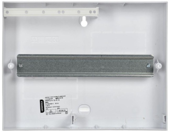 Бокс ЩРН-П-12 мод. навесной пластик IP41 GENERICA MKP12-N-12-41-G Бокс ЩРН-П-12 мод. навесной пластик IP41 GENERICA MKP12-N-12-41-G