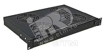 Модуль вентиляторный ITK 19 дюймов 1 юнит 4 вентилятора с цифровым термостатом