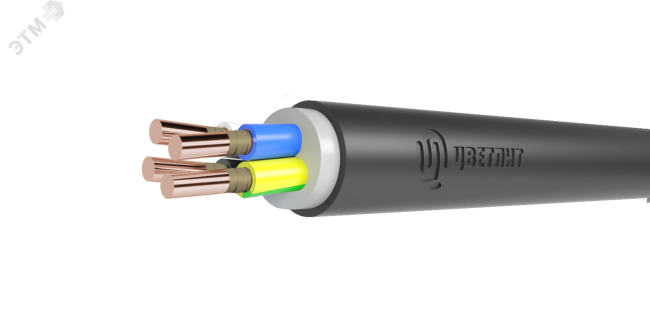 Кабель силовой ВВГнг(А)-FRLS 4х1.5ок(N)-0.66 ТРТС