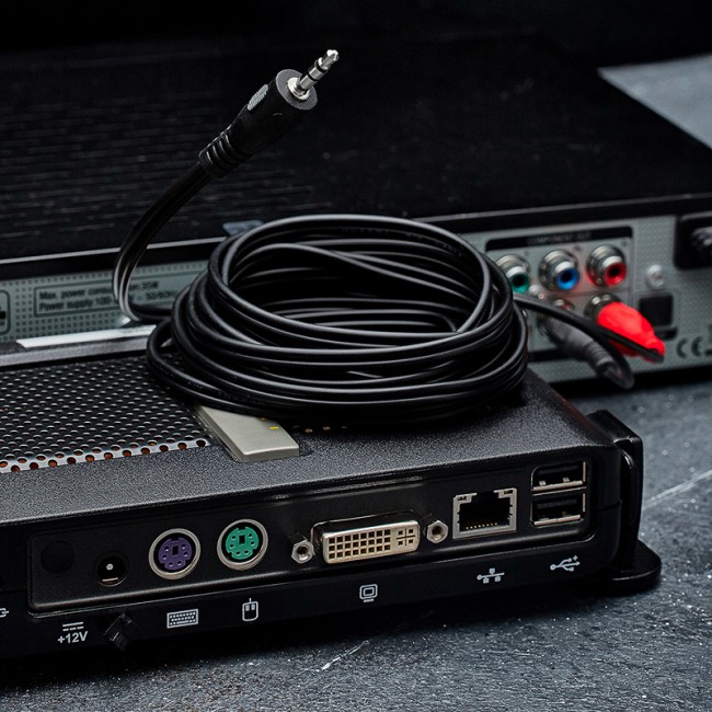 Шнур Стерео 3,5мм - 2 RCA, 3м REXANT Шнур Стерео 3,5мм - 2 RCA, 3м REXANT