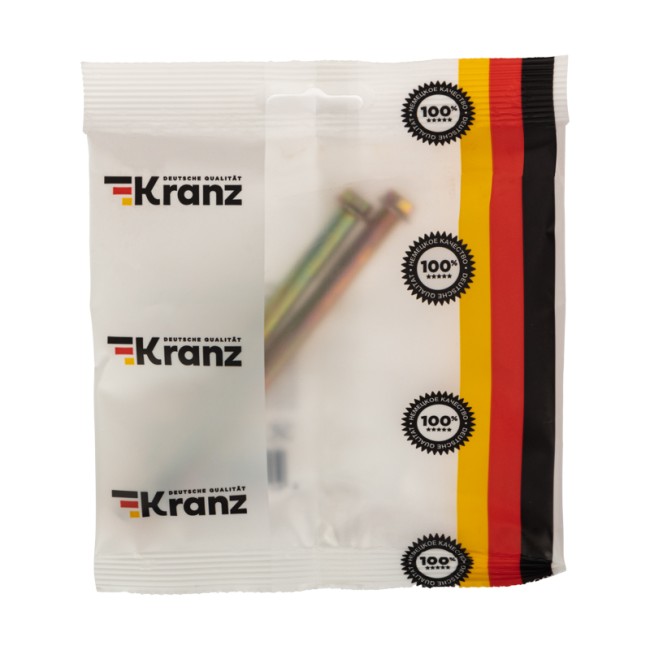 Болт анкерный  с гайкой 8х120 пакет (2 шт/уп) KRANZ