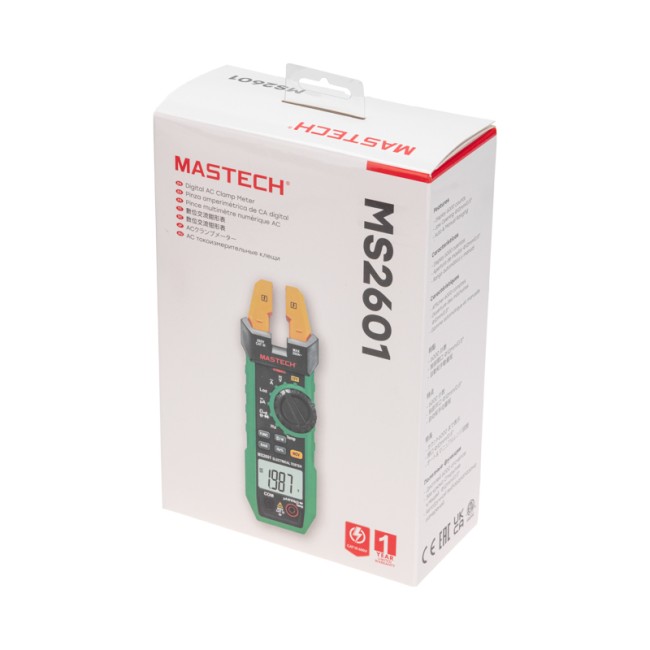 Токовые клещи MS2601 MASTECH Токовые клещи MS2601 MASTECH