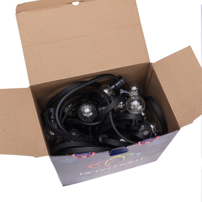 Набор Белт-Лайт 10 м, черный каучук, 30 ламп, цвет Теплый белый, IP65, соединяется Набор Белт-Лайт 10 м, черный каучук, 30 ламп, цвет Теплый белый, IP65, соединяется