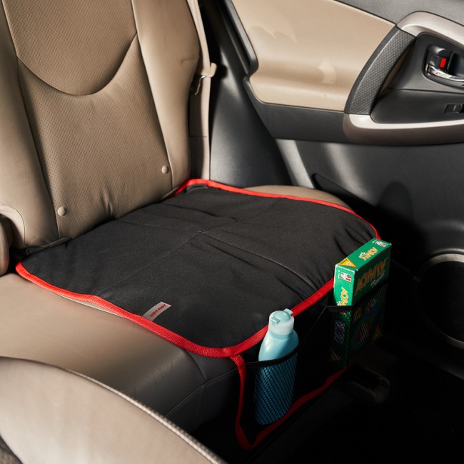 Накидка защитная под детское автокресло с карманом